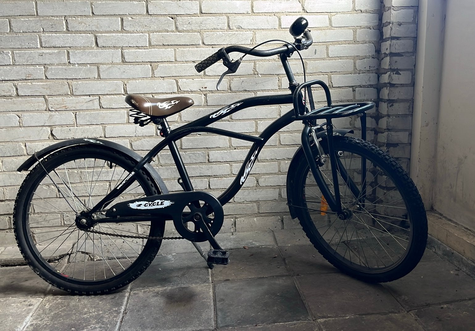Stoere kinderfiets 20 inch – Stoer model – €70, Ophalen, Terugtraprem, Staal, Cruiser