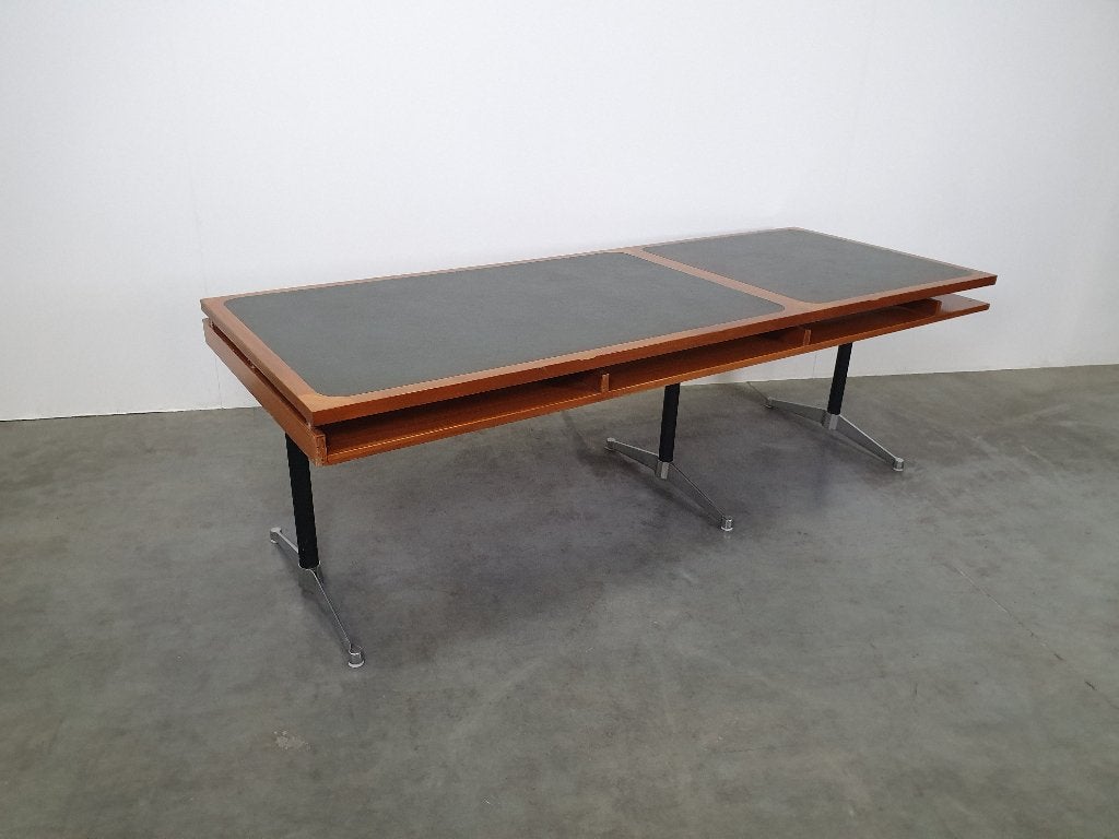 Vintage Bauhaus bureau Egon Eiermann 60s, Herman Miller, Ophalen, Gebruikt, ., Zwart