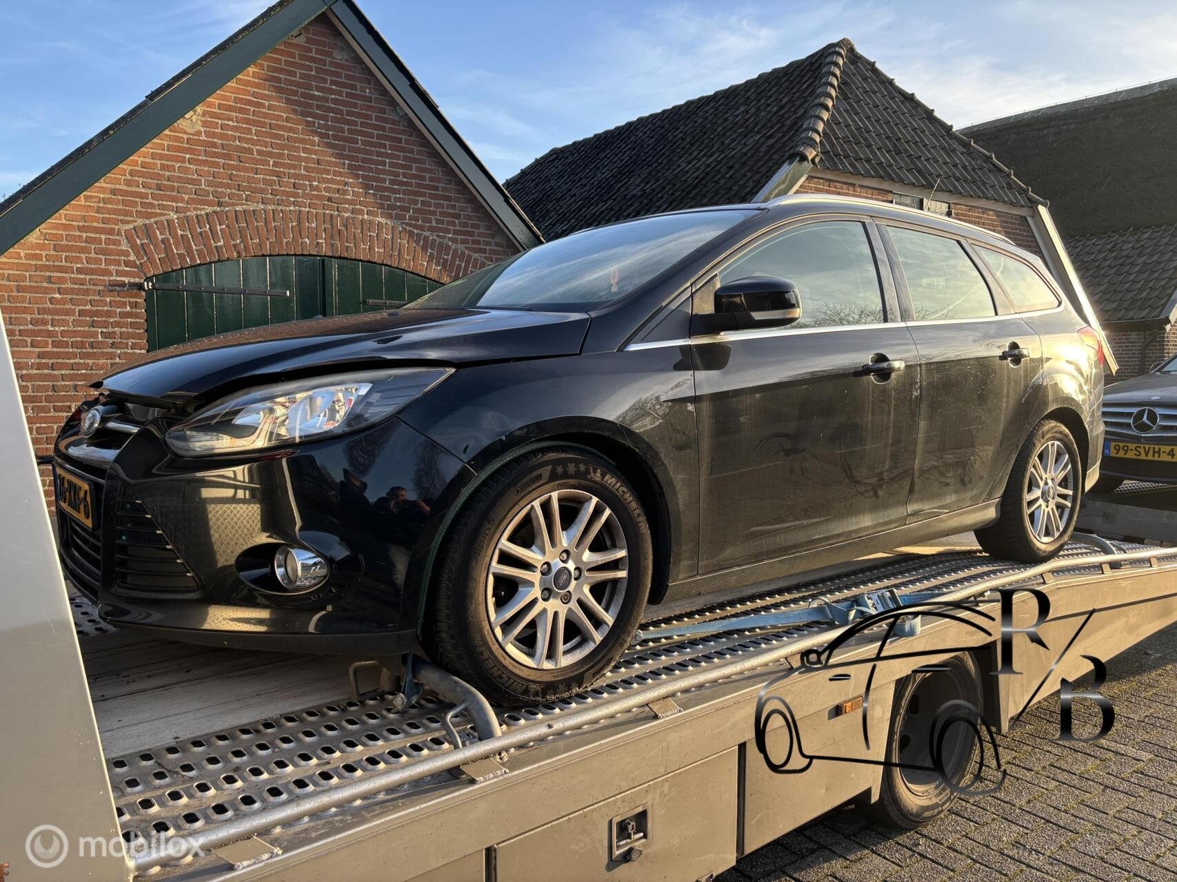 Ford Focus Wagon 1.0 EcoBoost Titanium distributie defect, Euro 5, Gebruikt, Zwart, Zwart