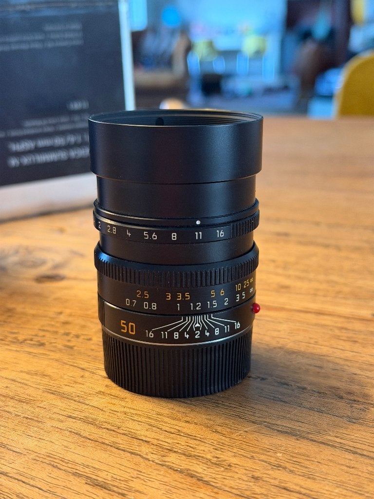Leica 11891 Summilux-M 50mm f/1.4 ASPH M-mount, Ophalen, Info@leica-camera.com, Am Leitz-Park 5, 35578 Wetzlar Duitsland, Zo goed als nieuw