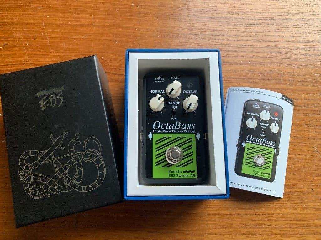 EBS OctaBass - Quasi nieuw in doos, Muziek en Instrumenten, Effecten, Ophalen, Nieuw