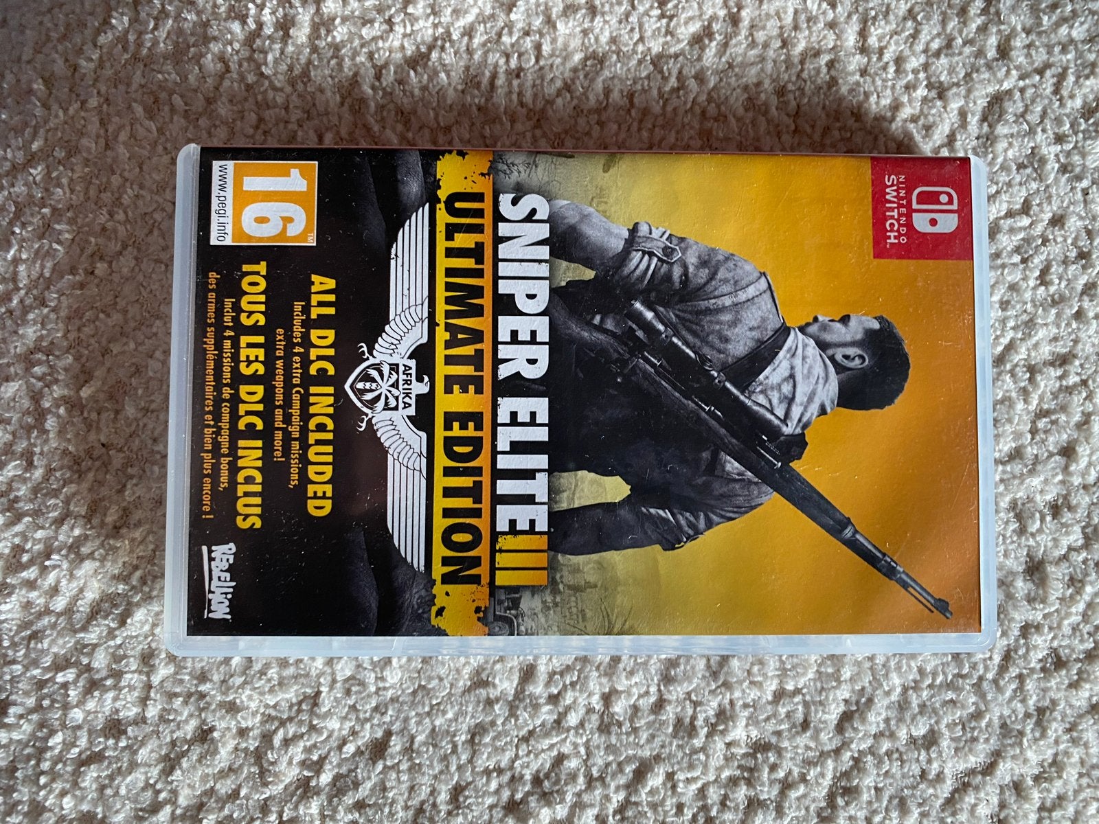 Sniper Elite 3 Ultimate Edition Nintendo Switch - Zeer goede, Online, Shooter, 1 speler, Ophalen of Verzenden