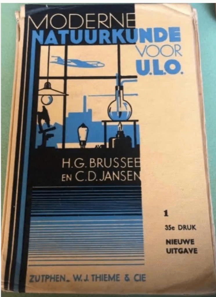 Moderne Natuurkunde deel 1 ULO (vintage schoolboek), Boeken, Ophalen of Verzenden, Beta, Gelezen, Niet van toepassing