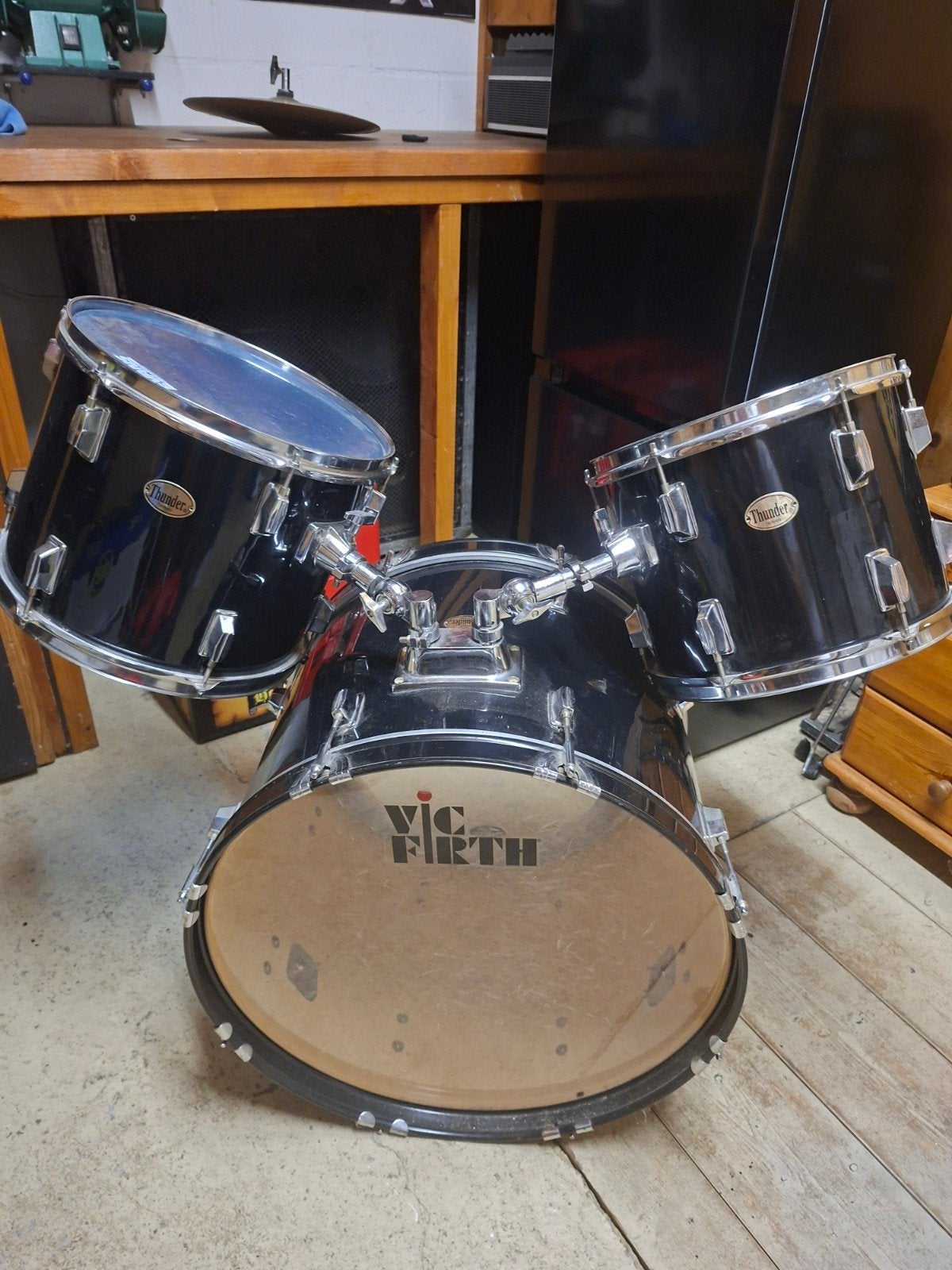 Thunder drumstel met pedaal - Gebruikt, Ophalen, Gebruikt