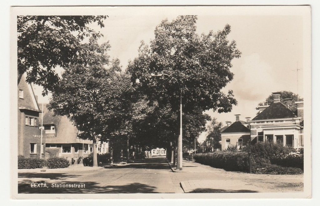 Eexta (Scheemda) - Stationsstraat, Verzenden, 1960 tot 1980, Gelopen, Groningen