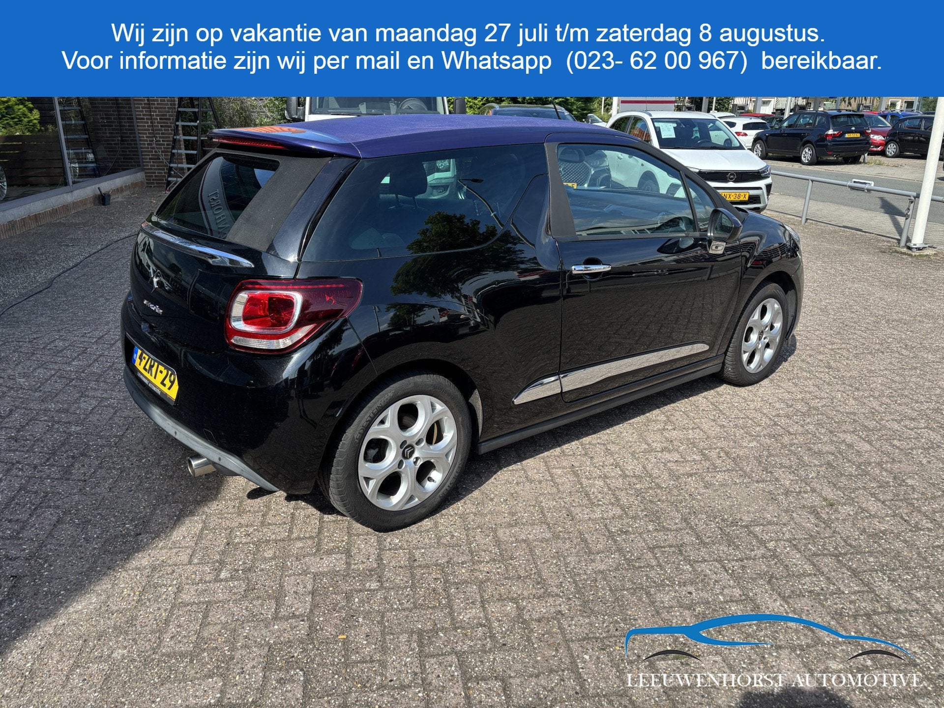 Citroën DS3 Cabrio 1.6 VTi So Chic (bj 2013), Auto's, Voorwielaandrijving, Euro 5, 1063 kg, Gebruikt