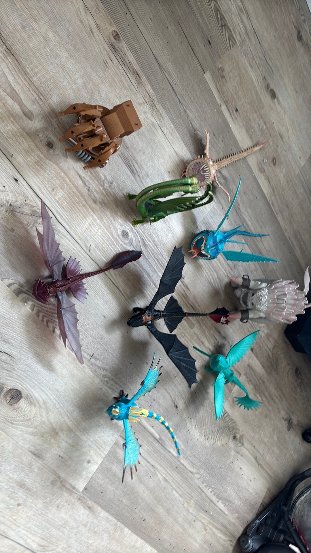 Hoe tem je een draak - draken en actiefiguren, Ophalen of Verzenden, Gebruikt