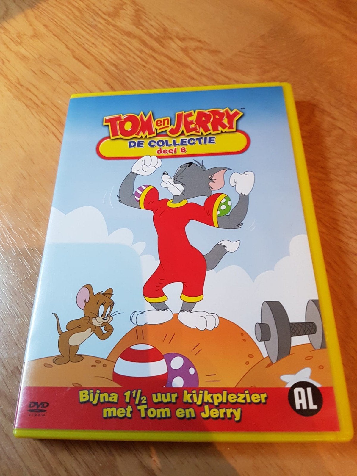 Dvd Tom  en Jerry. De collectie deel 8., Cd's en Dvd's, Ophalen of Verzenden, Zo goed als nieuw