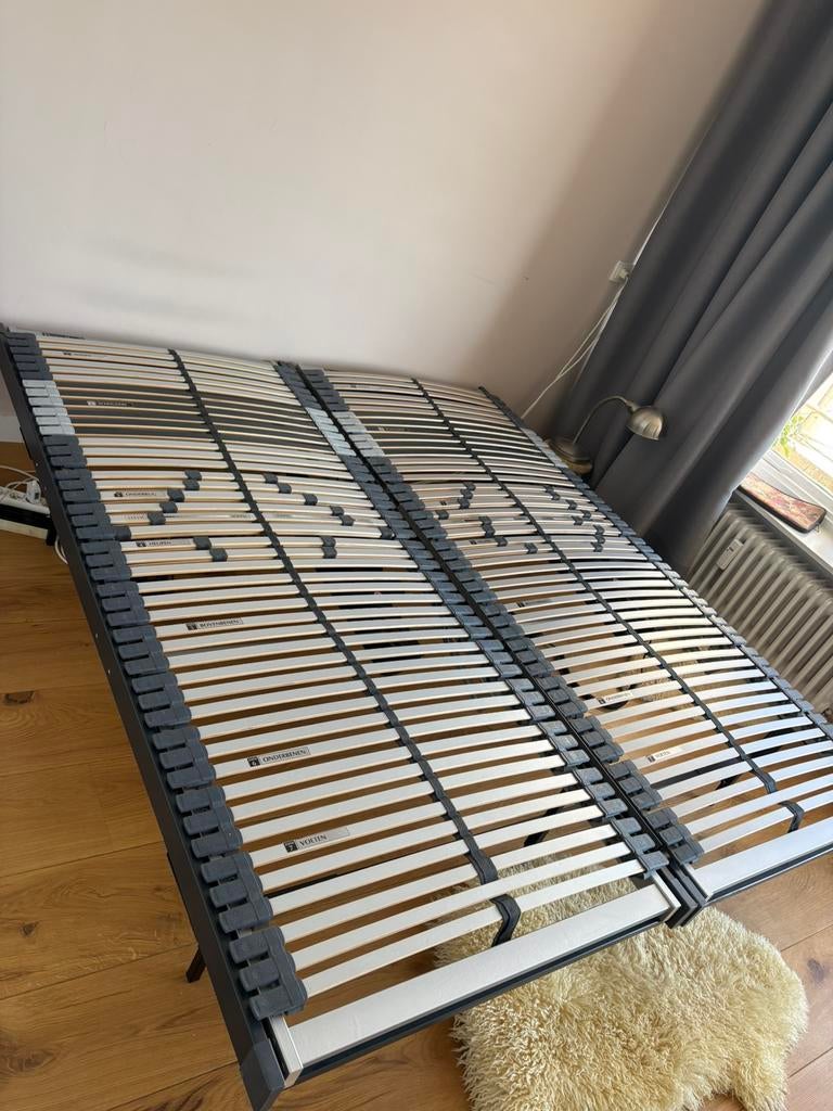 2x Bossflex elektrische bedbodems = 180x210, Ophalen, 210 cm, Tweepersoons, Zo goed als nieuw
