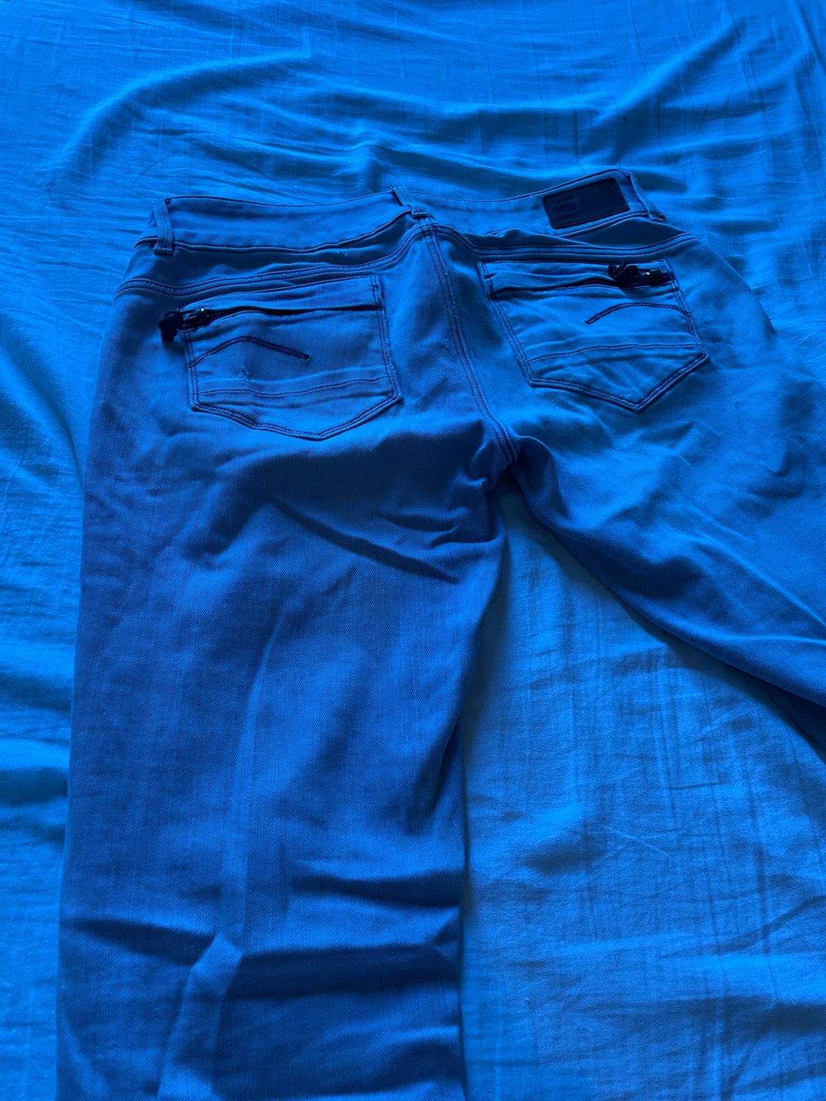 3 G-Star spijkerbroeken maat 28/32, Kleding | Dames, Ophalen of Verzenden, Gedragen, Blauw, W28 - W29 (confectie 36)
