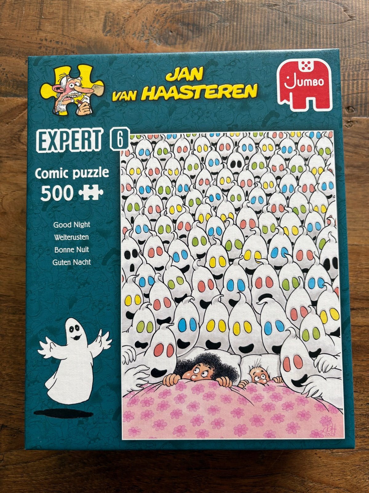 Jan van Haasteren Expert 6  - Welterusten - 500 stu, Ophalen, Minder dan 500 stukjes, Zo goed als nieuw, Legpuzzel