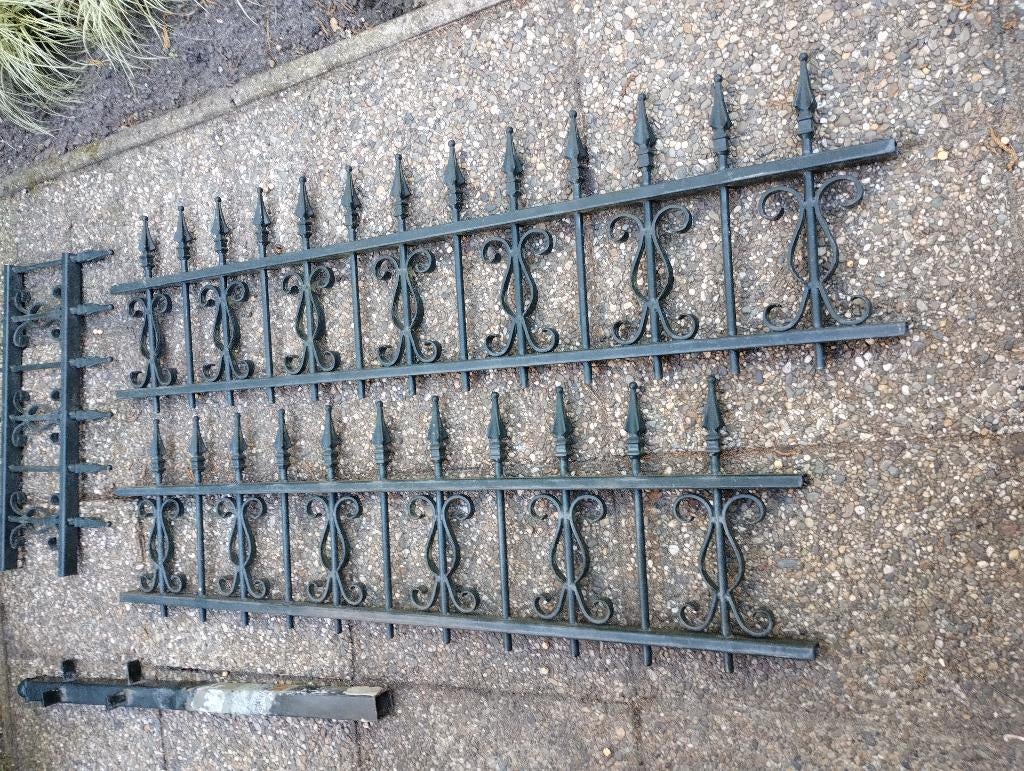 Sierhekwerk, Tuin en Terras, Tuinhekken en Hekwerk, Ophalen, Gebruikt, IJzer, Sierhekwerk