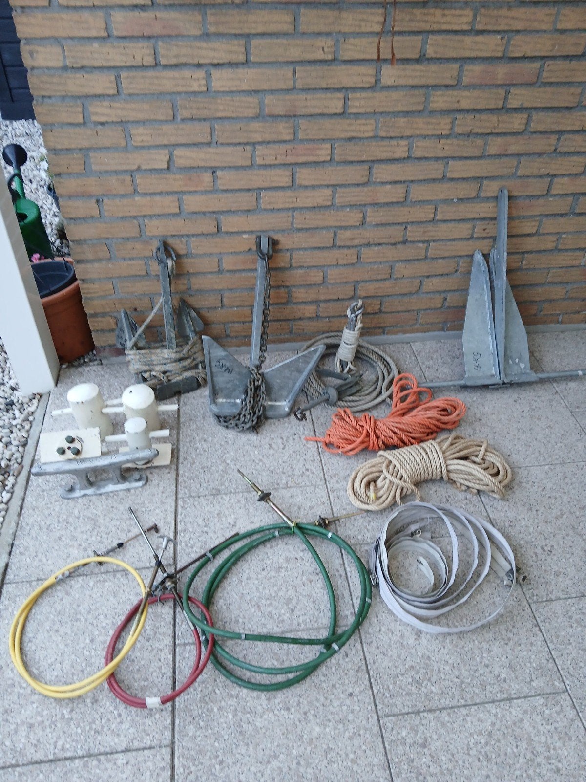 Div bootonderdelen T.E.A.B zie alle foto's Tel 0475551982, Ophalen of Verzenden, Gebruikt, Ankeren en Afmeren, Zeilboot of Motorboot