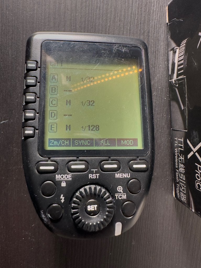 Godox XPro-C TTL Flash Trigger voor Canon, nette Staat, Draadloos, Verzenden, Trigger/ontvanger, Godox