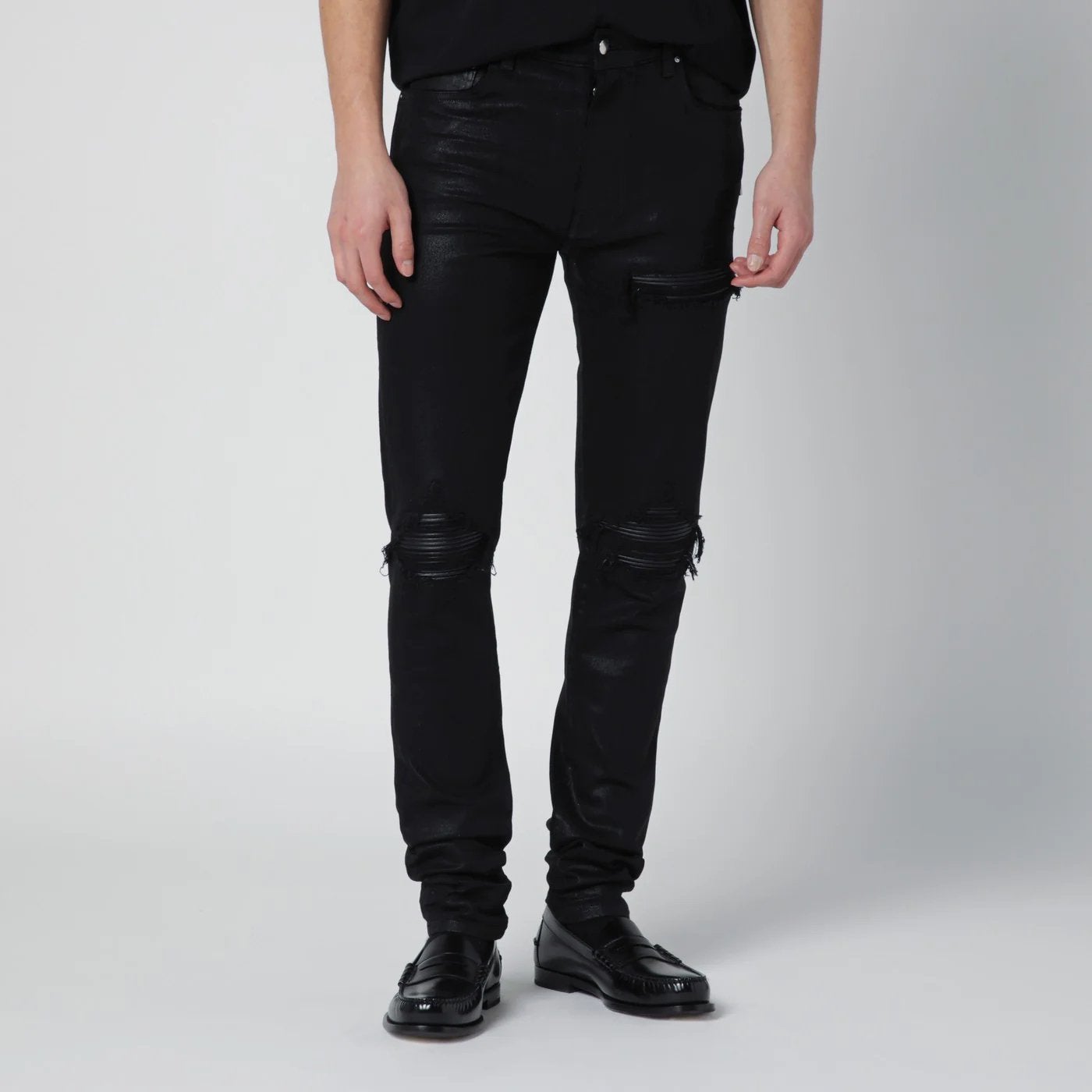 Amiri broek, Ophalen of Verzenden, Zo goed als nieuw, Blauw, W33 - W34 (confectie 48/50)