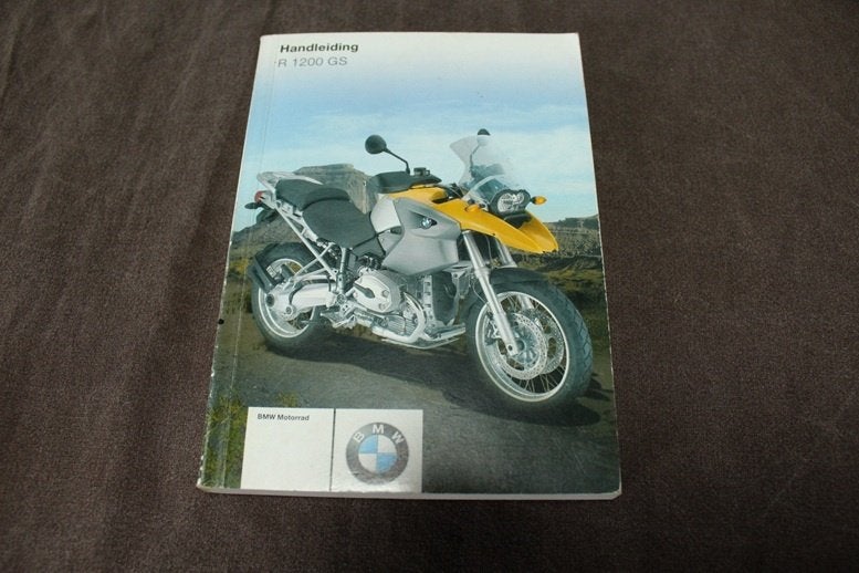 BMW R1200 GS 2004 motorfiets handleiding R1200GS, Motoren, Ophalen of Verzenden, BMW