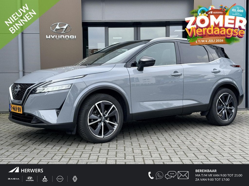 Nissan Qashqai 1.3 MHEV Tekna / Trekhaak 1.400 KG / NL Auto, Voorwielaandrijving, 1304 kg, Gebruikt, Euro 6
