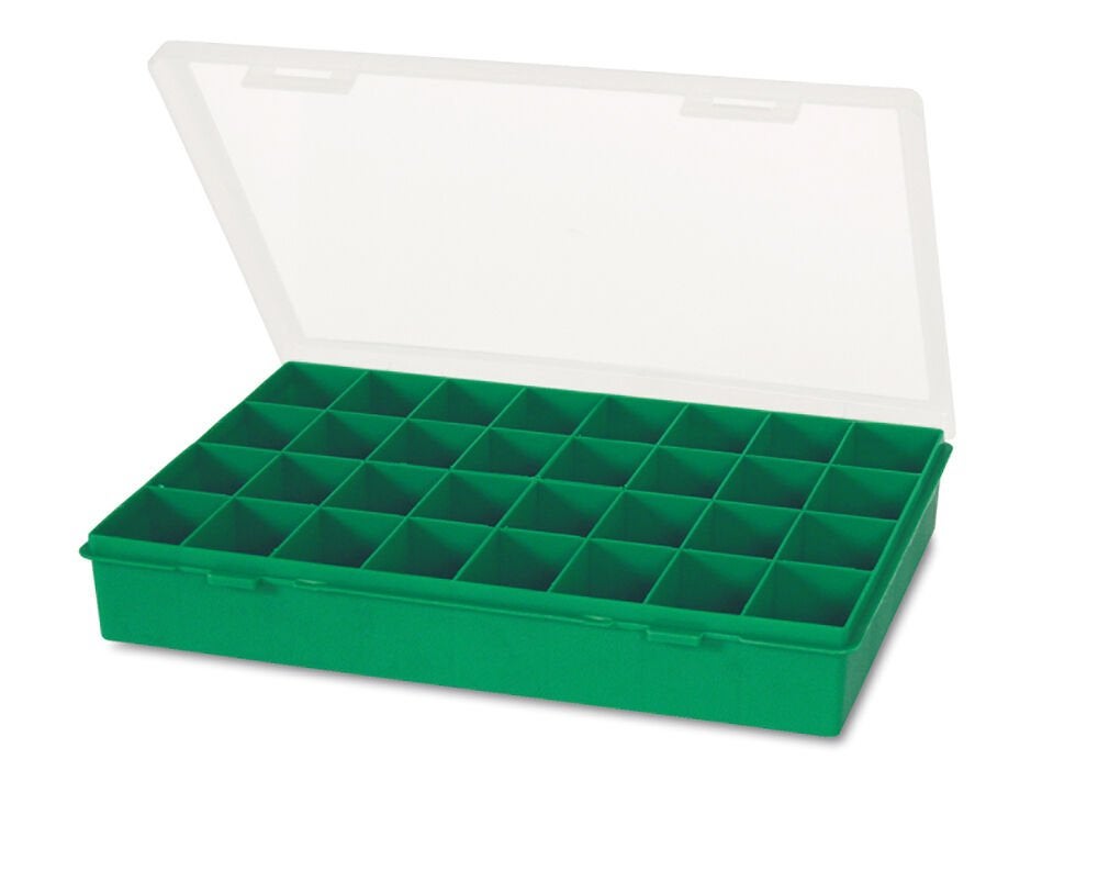 Tayg 13-32 Assortimentsdoos L330 x B247 x H54 mm - Groen -, Niet ingevuld, Niet ingevuld, Niet ingevuld