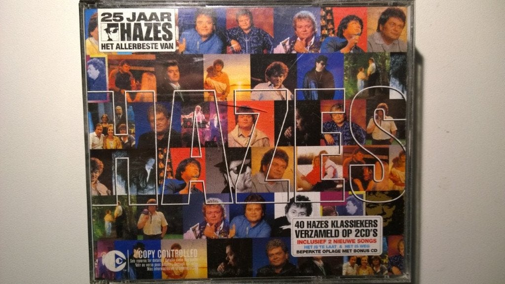Andre Hazes - Het Allerbeste Van 25 Jaar Hazes (+ Bonus CD), Ophalen of Verzenden, Zo goed als nieuw, Levenslied of Smartlap, Album
