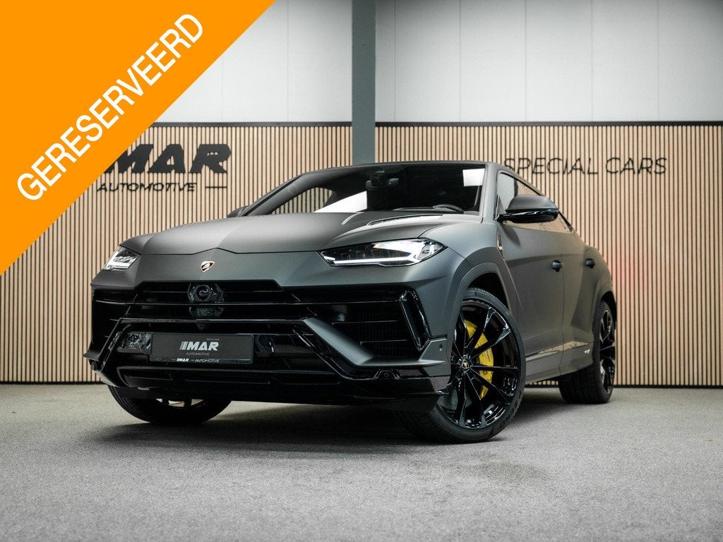 Lamborghini Urus 4.0 V8 S | Urus S | BTW | Akrapovic | Lucht, Auto's, Lamborghini, Automaat, Gebruikt, Zwart, Leder