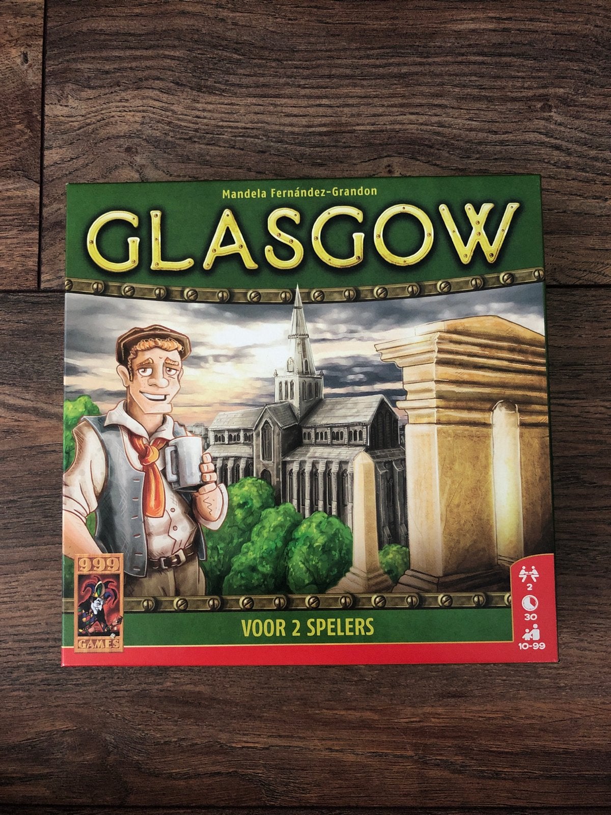 Glasgow: Bordspel voor 2 spelers - Zo goed als nieuw, Een of twee spelers, Ophalen, Zo goed als nieuw