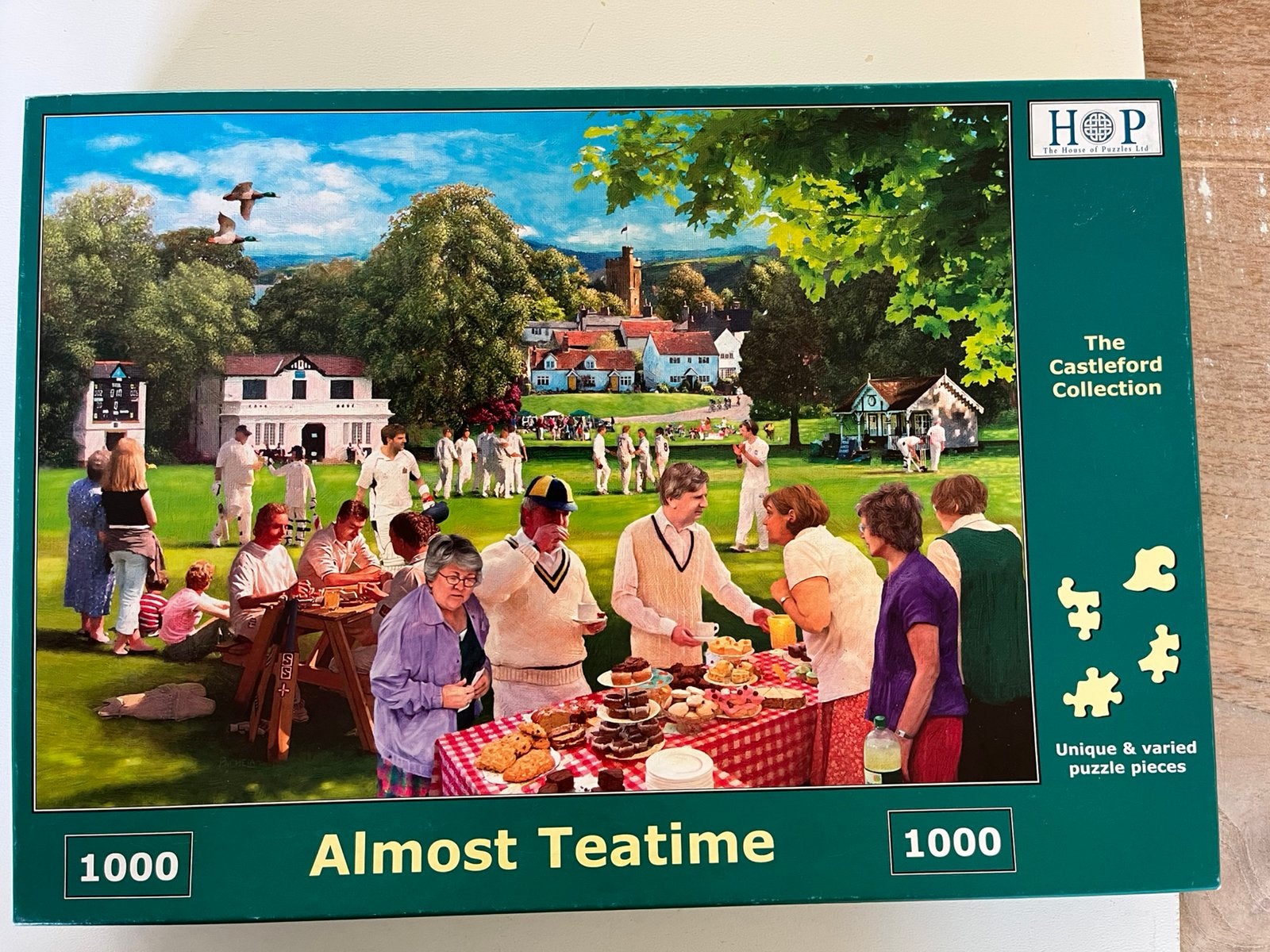 HOP puzzel - Almost Teatime - 1000 stukjes, Ophalen of Verzenden, 500 t/m 1500 stukjes, Zo goed als nieuw