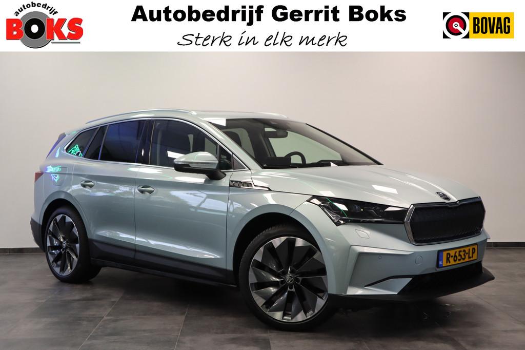 Skoda Enyaq iV 80 First Edition High Panoramadak HUD VCP Nav, Auto's, Skoda, Automaat, Met garantie (alle), 510 km, 420 min