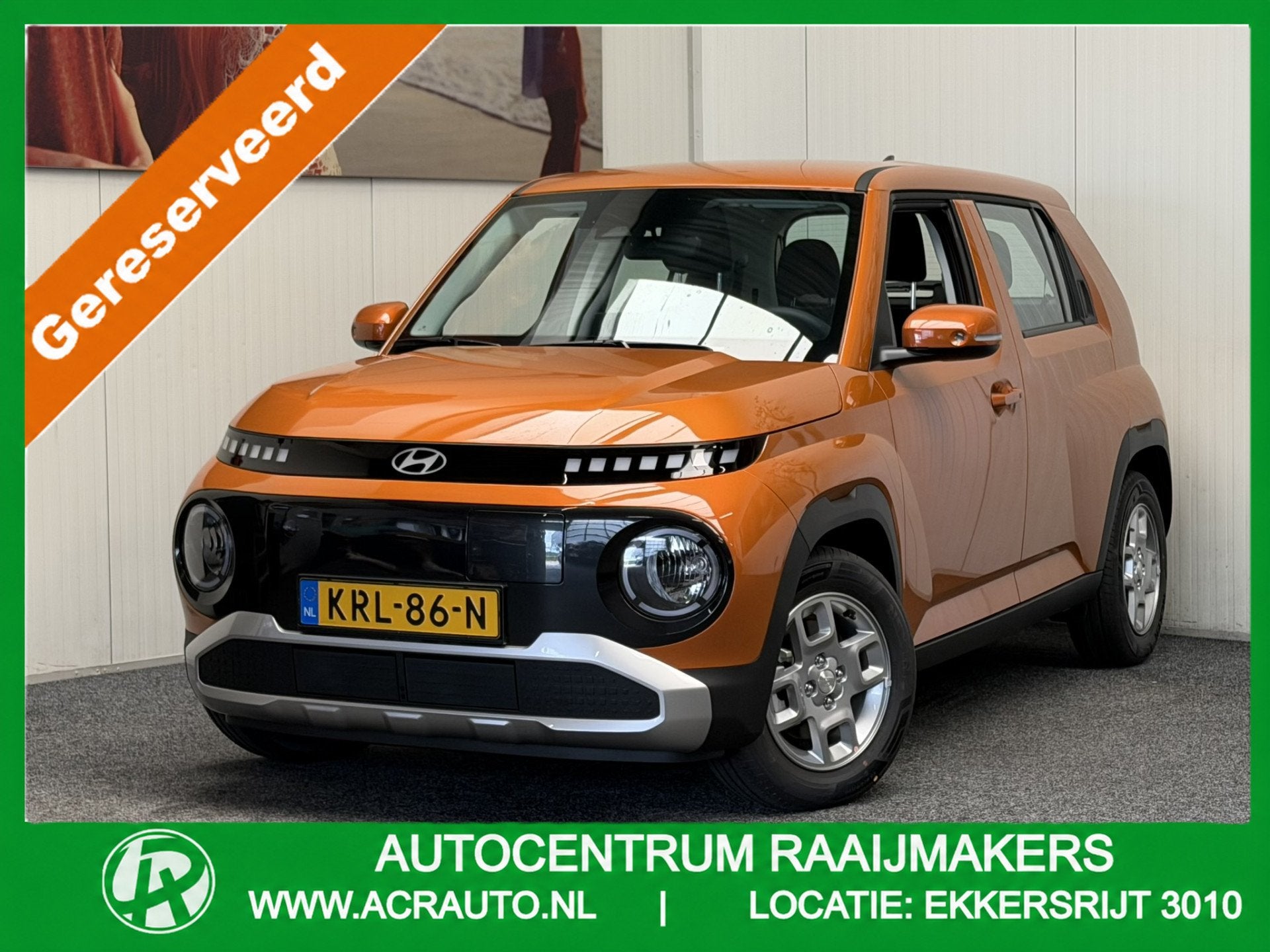 Hyundai Inster EVOLVE PIXEL 49 kWh NIEUW ! 5 JAAR FABRIEKSGA, Auto's, Hyundai, 1328 kg, Stof, Overige kleuren, Origineel Nederlands