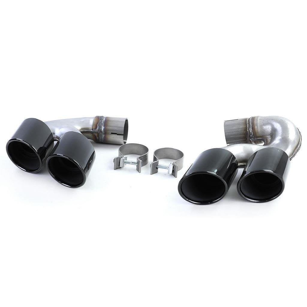 Uitlaat Sierstuk Dubbel Rond Black Voor BMW X5 G05 M Pack 40, Verzenden, Automotive Parts, A.parts@hotmail.nl, Trasmolenlaan 12 3447 GZ Woerden