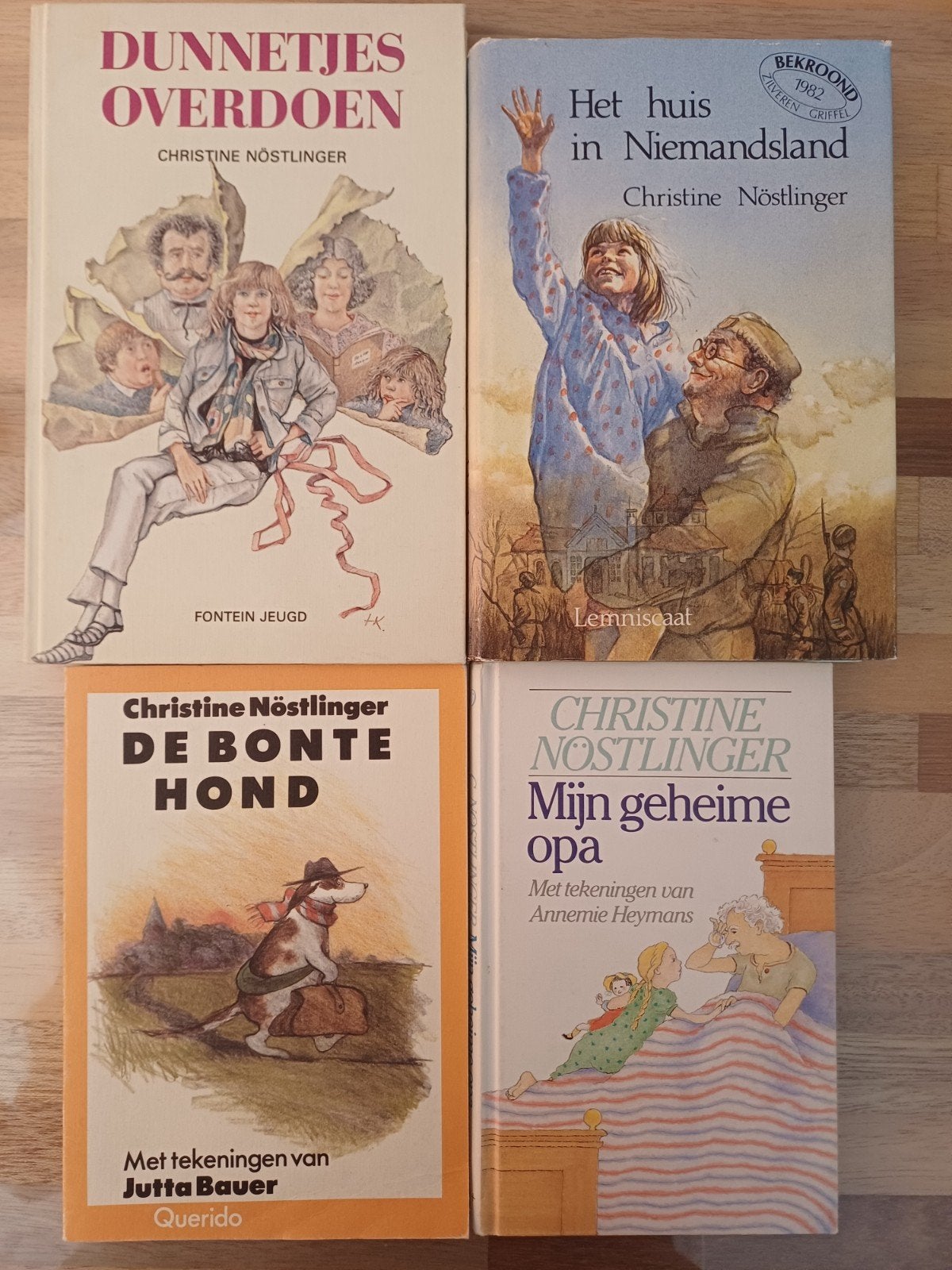 CHRISTINE NÖSTLINGER.  DIVERSE TITELS, LAGE PRIIZEN.10+, Ophalen of Verzenden, Zo goed als nieuw, Christine Nöstlinger., Fictie