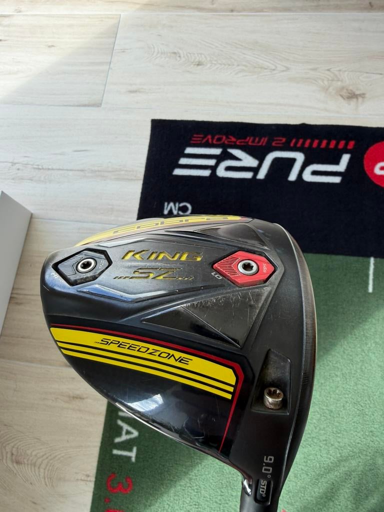 Cobra King Speedzone Driver 9 gr. - Aldila Rogue stiff shaft, Sport en Fitness, Golf, Ophalen of Verzenden, Gebruikt, Club