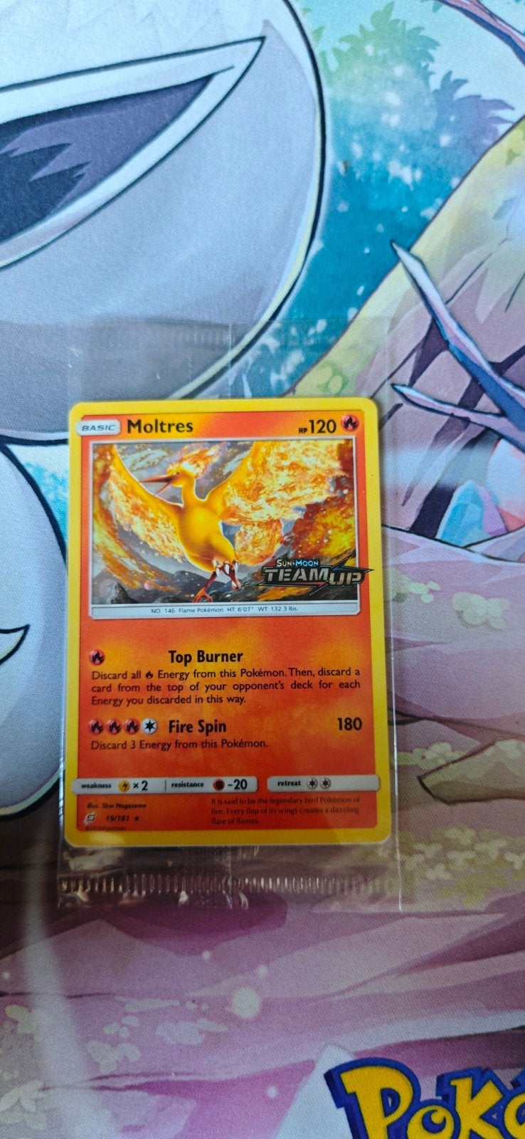 Sealed Moltres 19/181 STAMPED, Ophalen of Verzenden