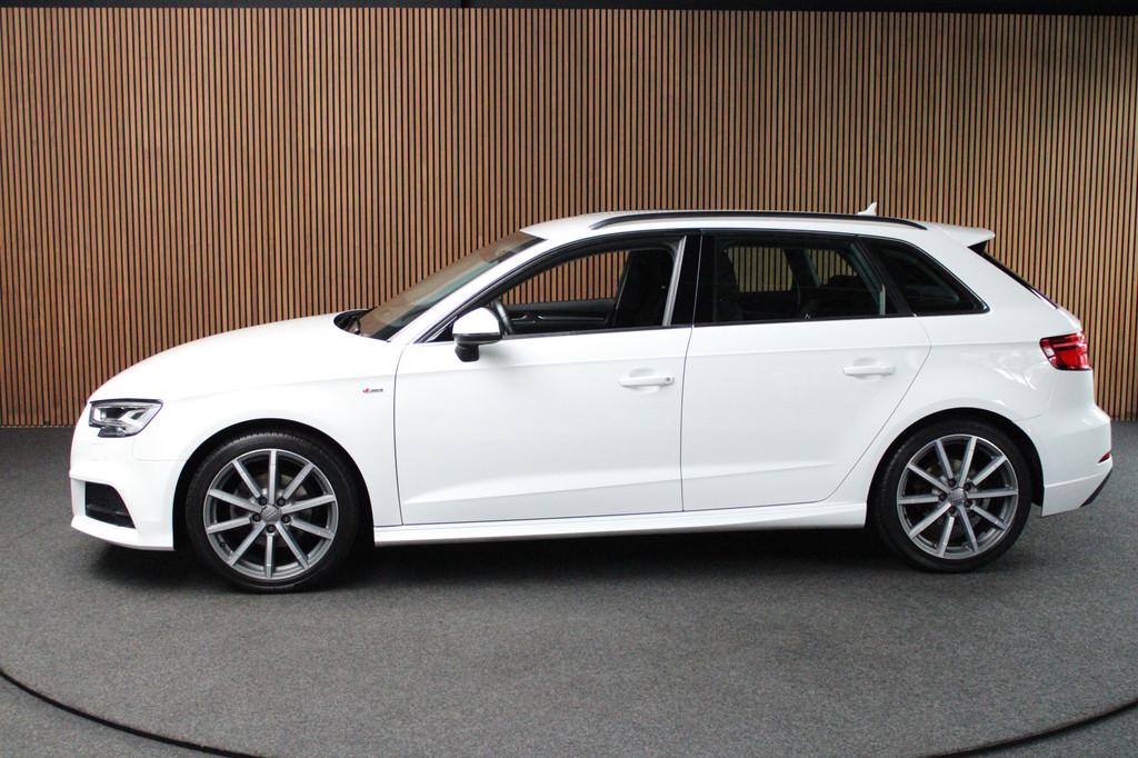 Audi A3 Sportback 1.4 TFSI CoD Design Pro Line Plus S-Line -, Stof, Gebruikt, Zwart, 4 cilinders