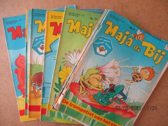 adv4643 maja de bij, Eén stripboek, Ophalen, Gelezen