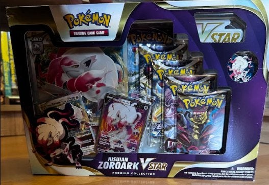 Hisuian Zoroark Vstar premium collection, Ophalen of Verzenden, Nieuw