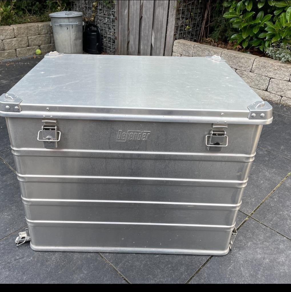 Defender aluminium disselbak Aart Kok + montageplaat, Auto diversen, Aanhangwagen-onderdelen, Ophalen, Gebruikt