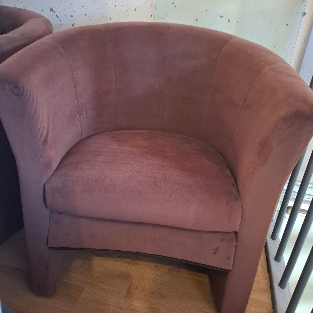 Twee kuipstoelen, Ophalen, Gebruikt, Twee, Bruin
