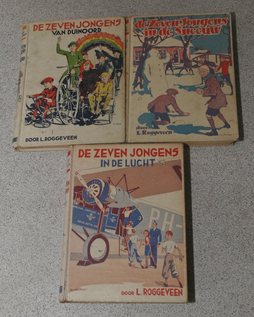 De Zeven Jongens. Trilogie. Leonard Roggeveen., Ophalen of Verzenden, Leonard Roggeveen