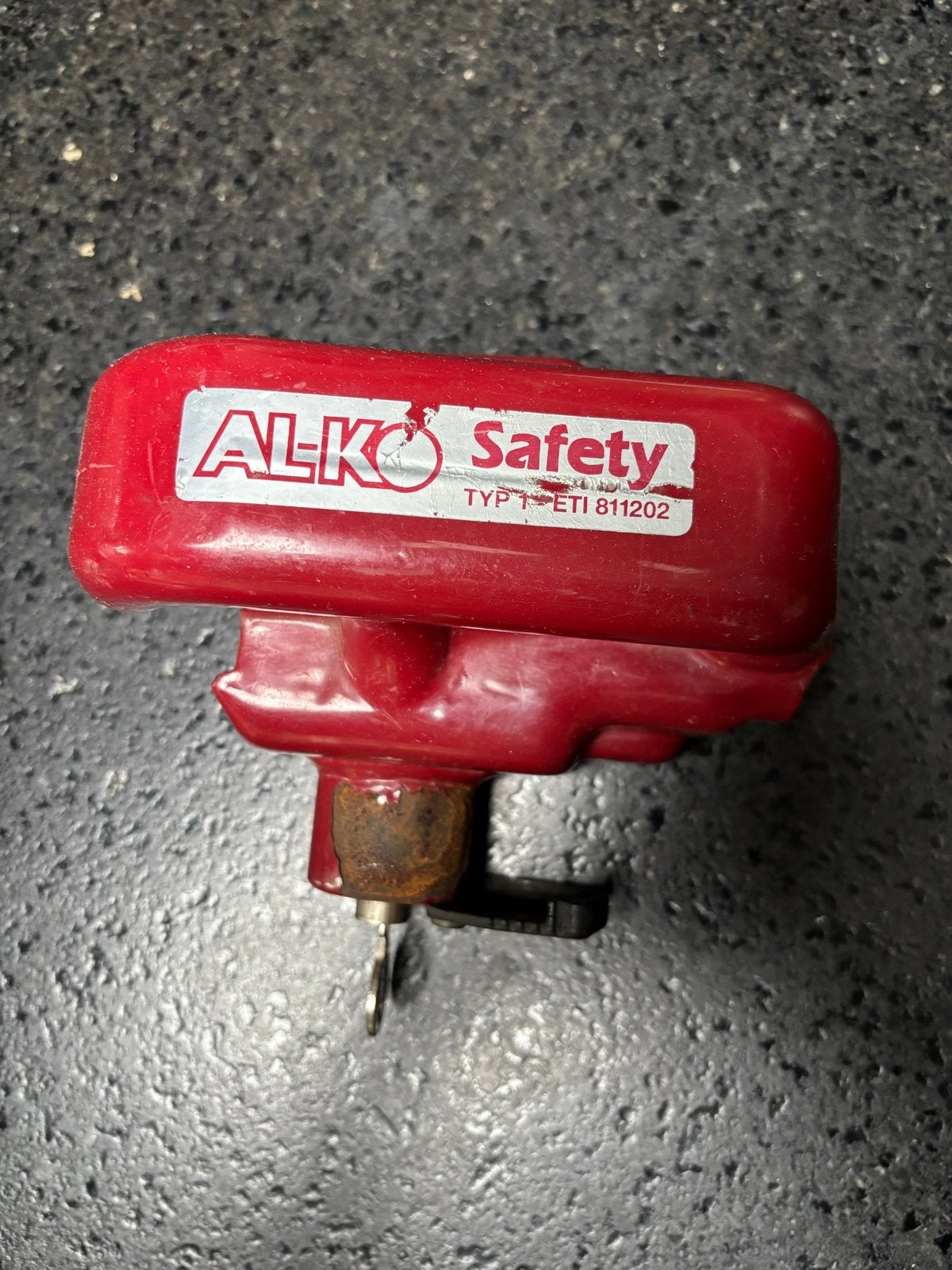 AL-KO SAFETY trekhaakslot / disselslot, Ophalen, Gebruikt