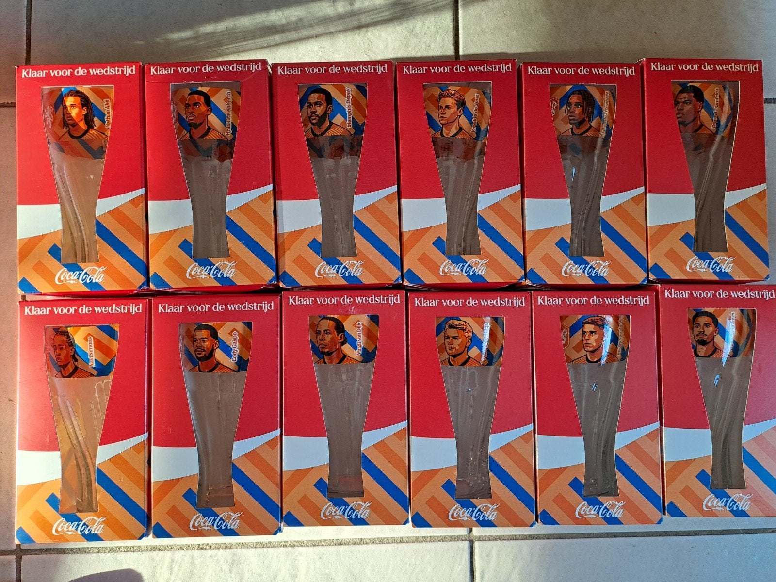 12 x coca cola wk glazen 2026 (complete set), Verzamelen, Ophalen