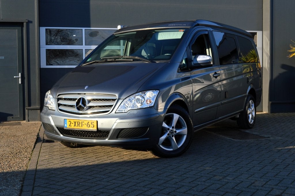 Mercedes Viano Marco Polo 3.0 V6 Automaat, Caravans en Kamperen, Campers, Buscamper of Camperbus, Mercedes-Benz, Bedrijf, Luifel