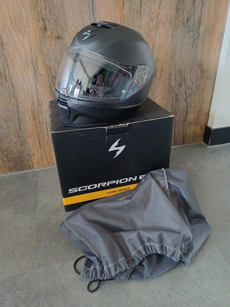 Scorpion EXO-JNR Air kinderhelm YL mat zwart, Kinderen, Ophalen of Verzenden, Integraalhelm, Nieuw met kaartje
