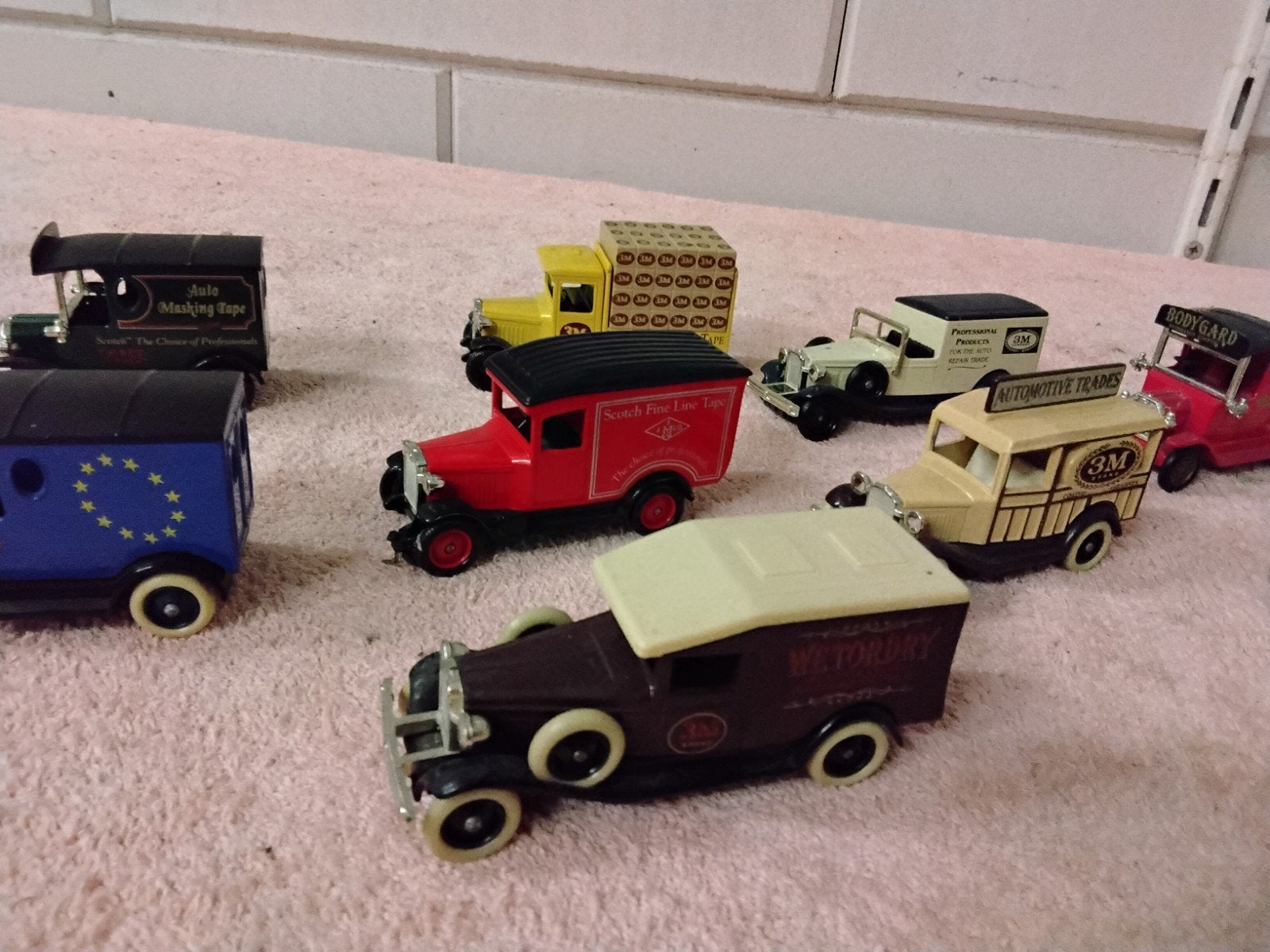 9 Lledo Modelauto's Miniaturen - Diverse Klassieke Voertuig, Overige merken, Gebruikt, 1:50 of kleiner, Ophalen of Verzenden