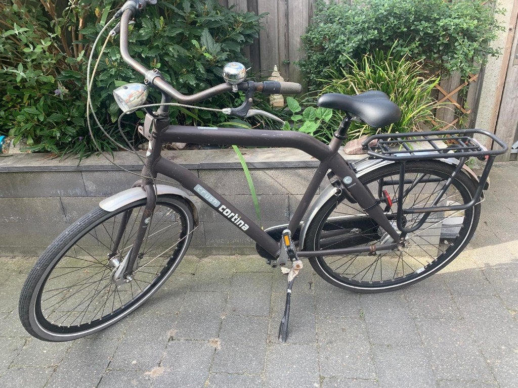 Cortina Crush herenfiets 28" / 56 cm, Gebruikt, Versnellingen, Schijfrem, 53 tot 57 cm
