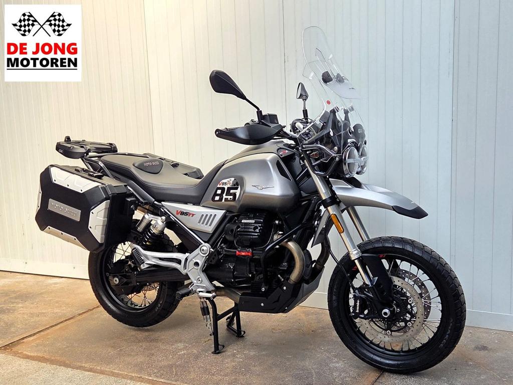 SCHITTERENDE MOTO GUZZI V 85 TT ABS + KOFFERS | HD-VIDEO!, 853 cc, 2 cilinders, Motorrijbewijs A, Bedrijf