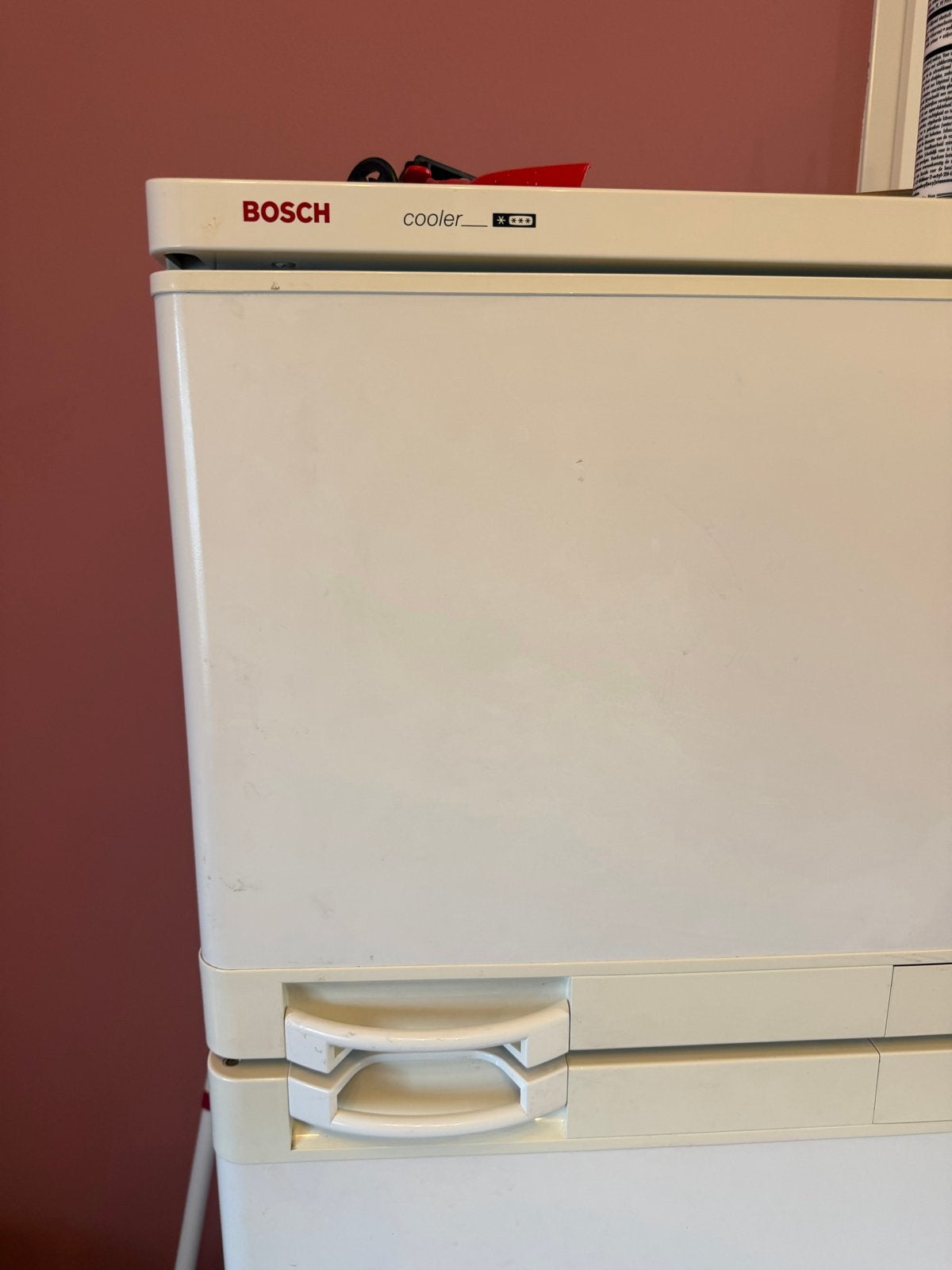 Bosch koel-vries combinatie - compleet, Ophalen, 150 tot 200 liter, Gebruikt, Met aparte vriezer