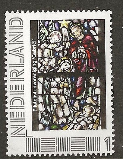 Persoonlijke zegel Gabriel Glas in Lood, postfris, Ophalen of Verzenden, Postfris