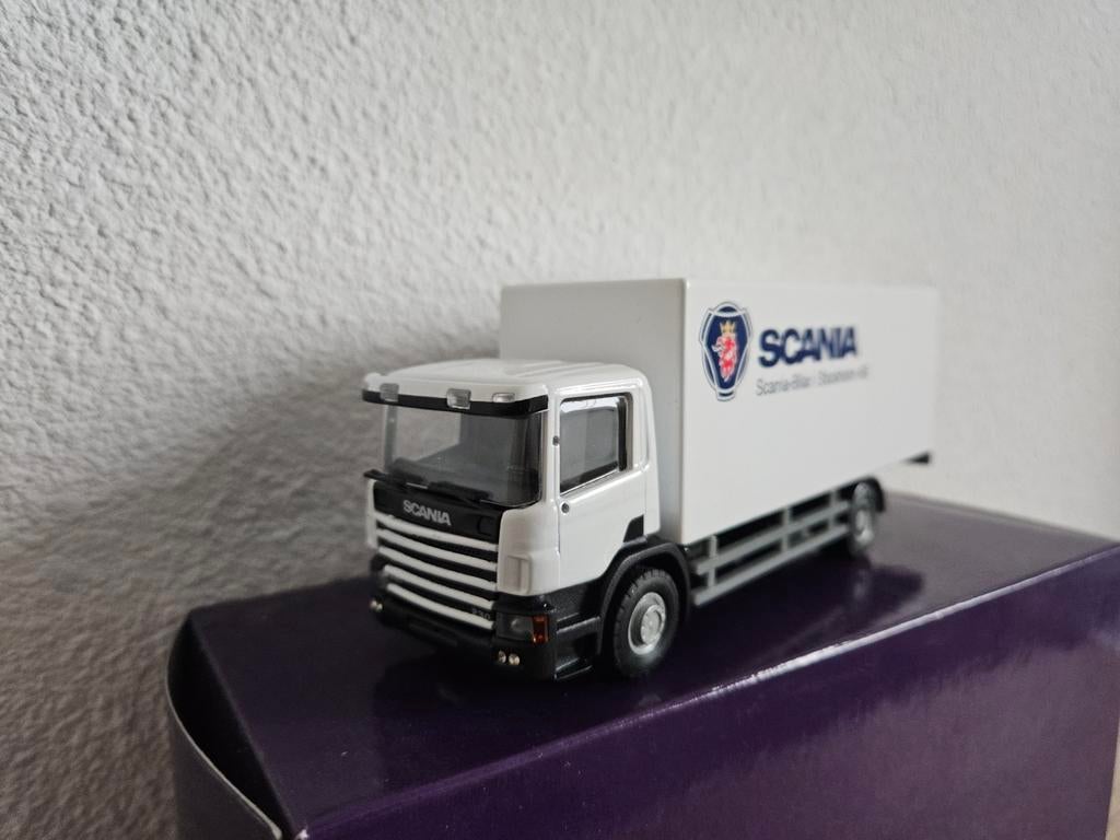 Scania Bakwagen, Hobby en Vrije tijd, Modelauto's | 1:50, Ophalen of Verzenden, Nieuw, Bus of Vrachtwagen, Tekno