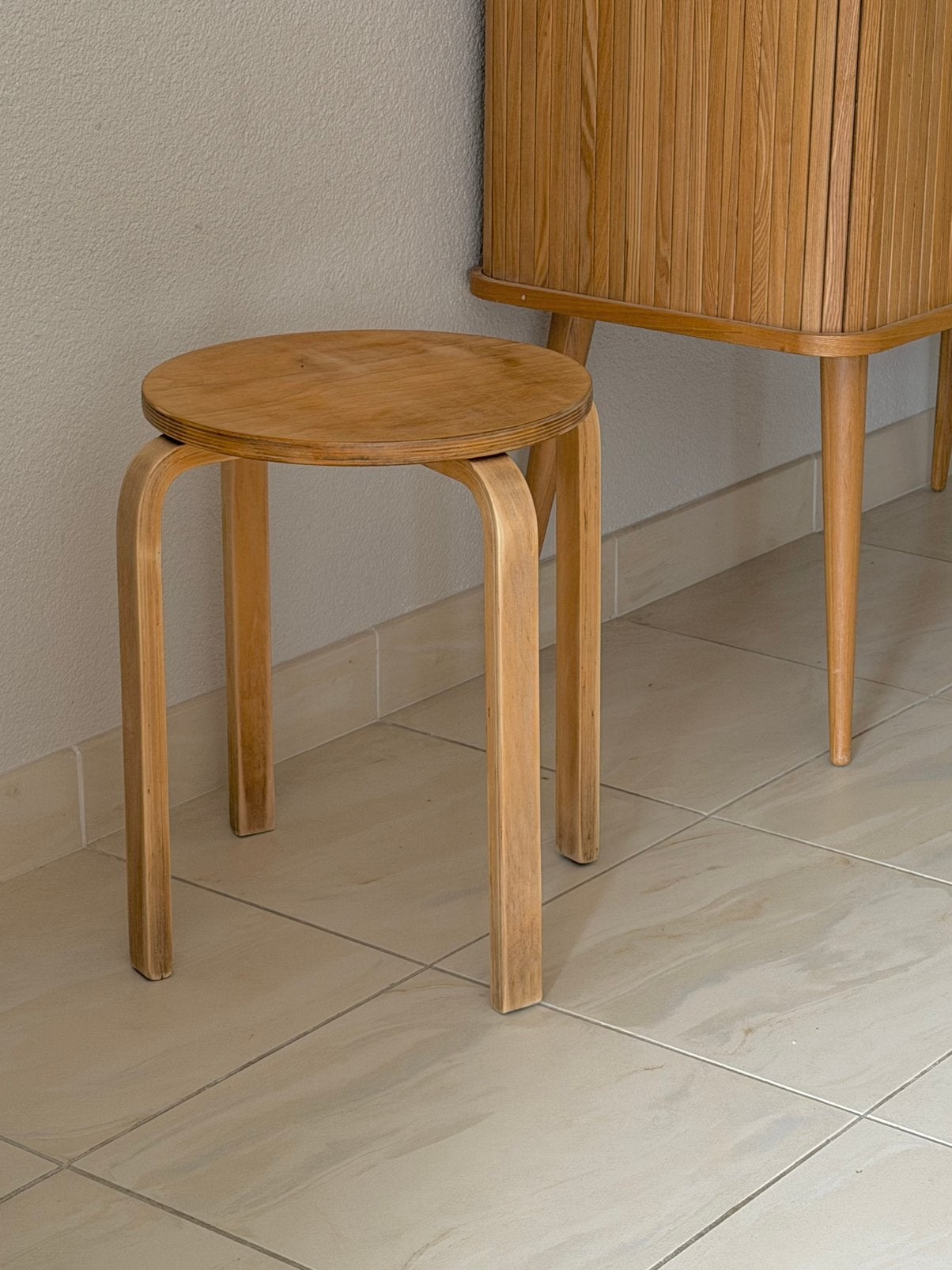 Ikea Frosta kruk, Ophalen, Gebruikt, Hout