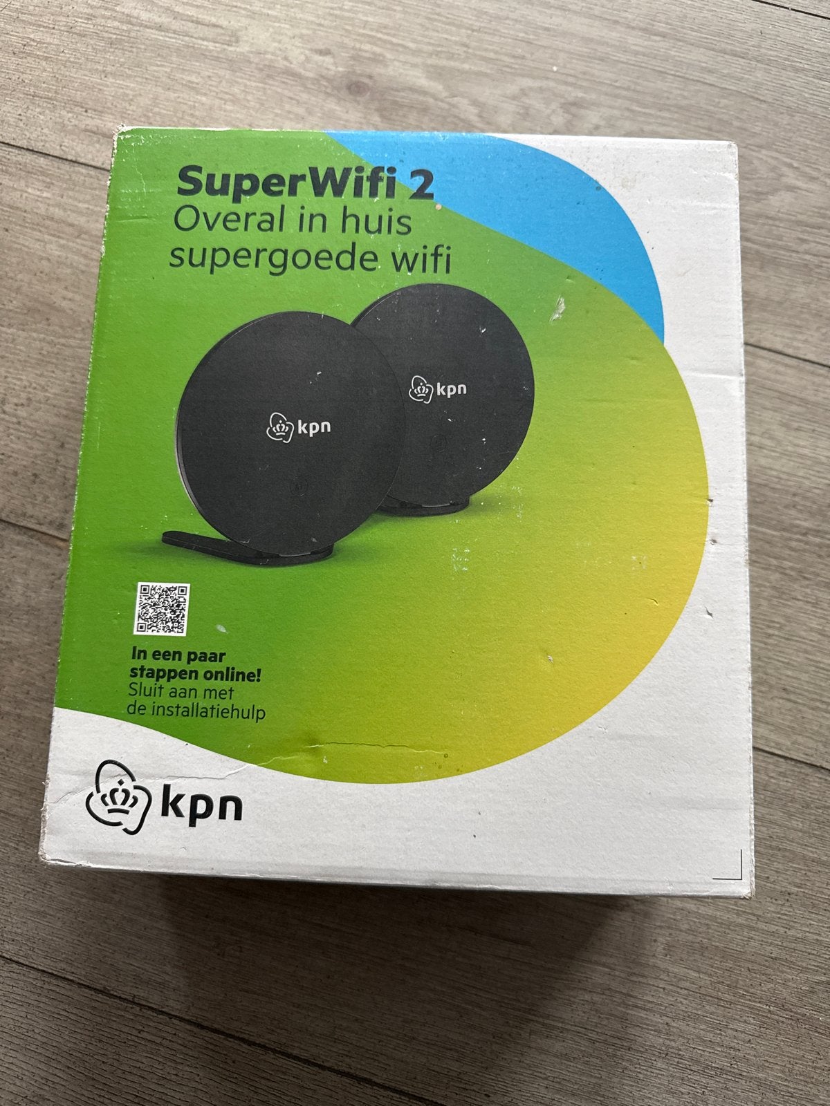 KPN SuperWifi 2 duo pack nieuw- kpn wifi versterker, Ophalen of Verzenden, Zo goed als nieuw, Router